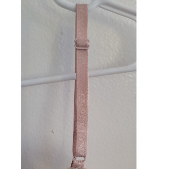 Emporio Armani Padded Push-Up Floral Lace Gingham Bra Tan 34B - Picture 11 of 11